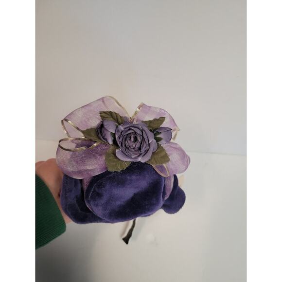 Boyds Bears BERNADETTE DEBEARVOIRE #918443 6" Plush Bear Tags Purple Hat - Picture 4 of 10